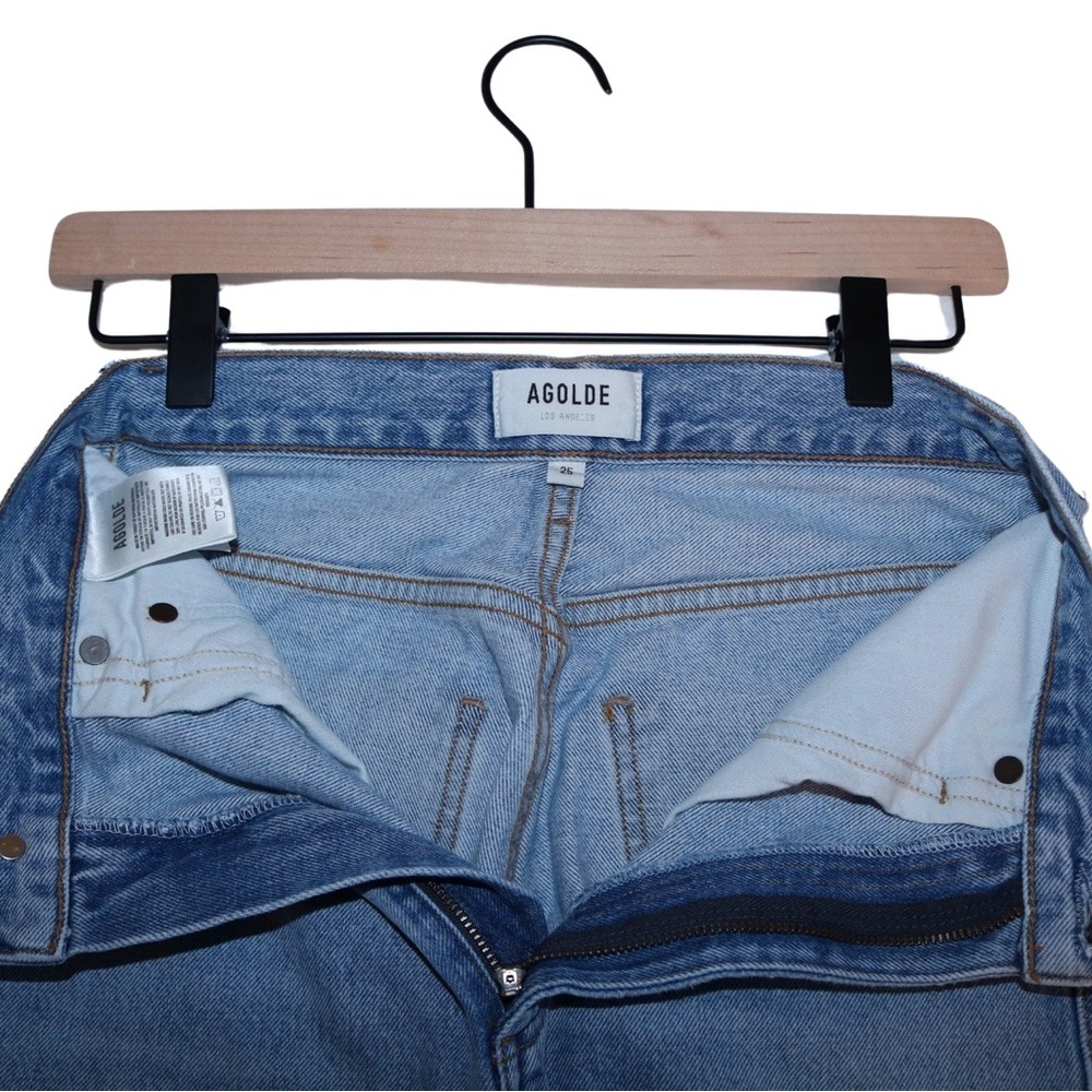 Agolde Pinch Waist High Rise Kick Riptide - Picture 7 of 11